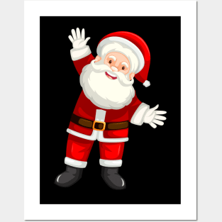 Santa Claus Posters and Art